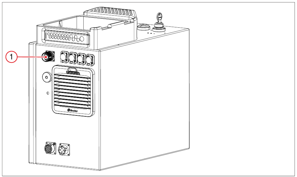 Connecting the enabling unit