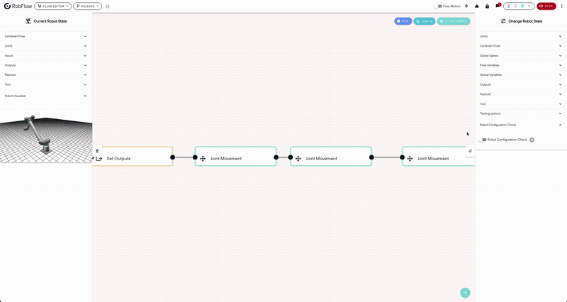 Robot Configuration check